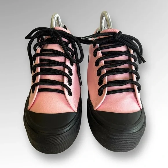 Vans Lazy Oaf Limited Womens 7.5 Mens 6 Pink Limited Shoes Skater Sneakers - Picture 2 of 8